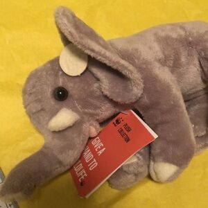 Stuffed Elephant faux fur cozy children’s Collectable gift